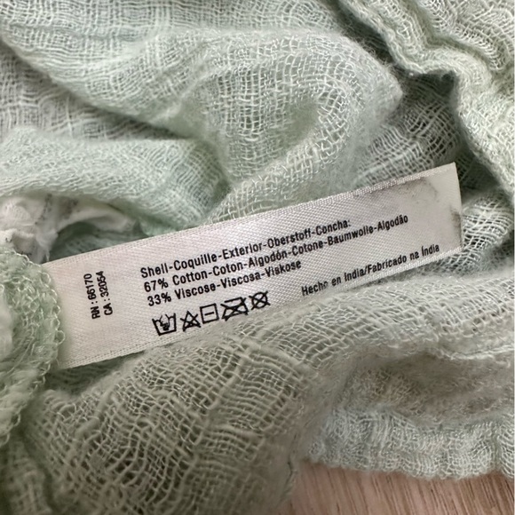 FP ONE Sage Green Muslin Top - Picture 8 of 9